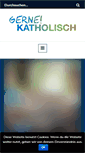 Mobile Screenshot of gernekatholisch.de