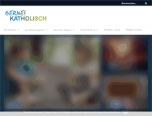 Tablet Screenshot of gernekatholisch.de